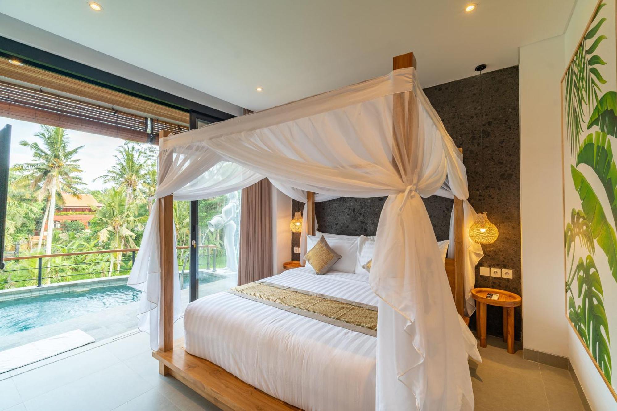 D'Macho Villas Ubud Esterno foto